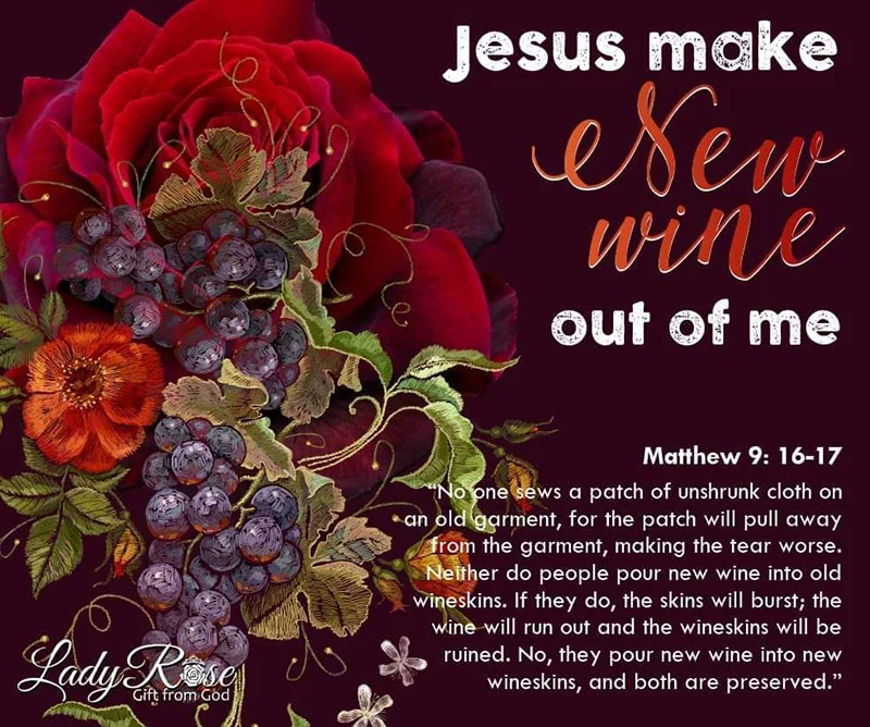 Jesus Make New Wine Out of Me